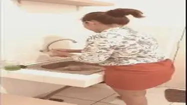Lagi Nyuci Piring Malah Di Ajakin Ngewe